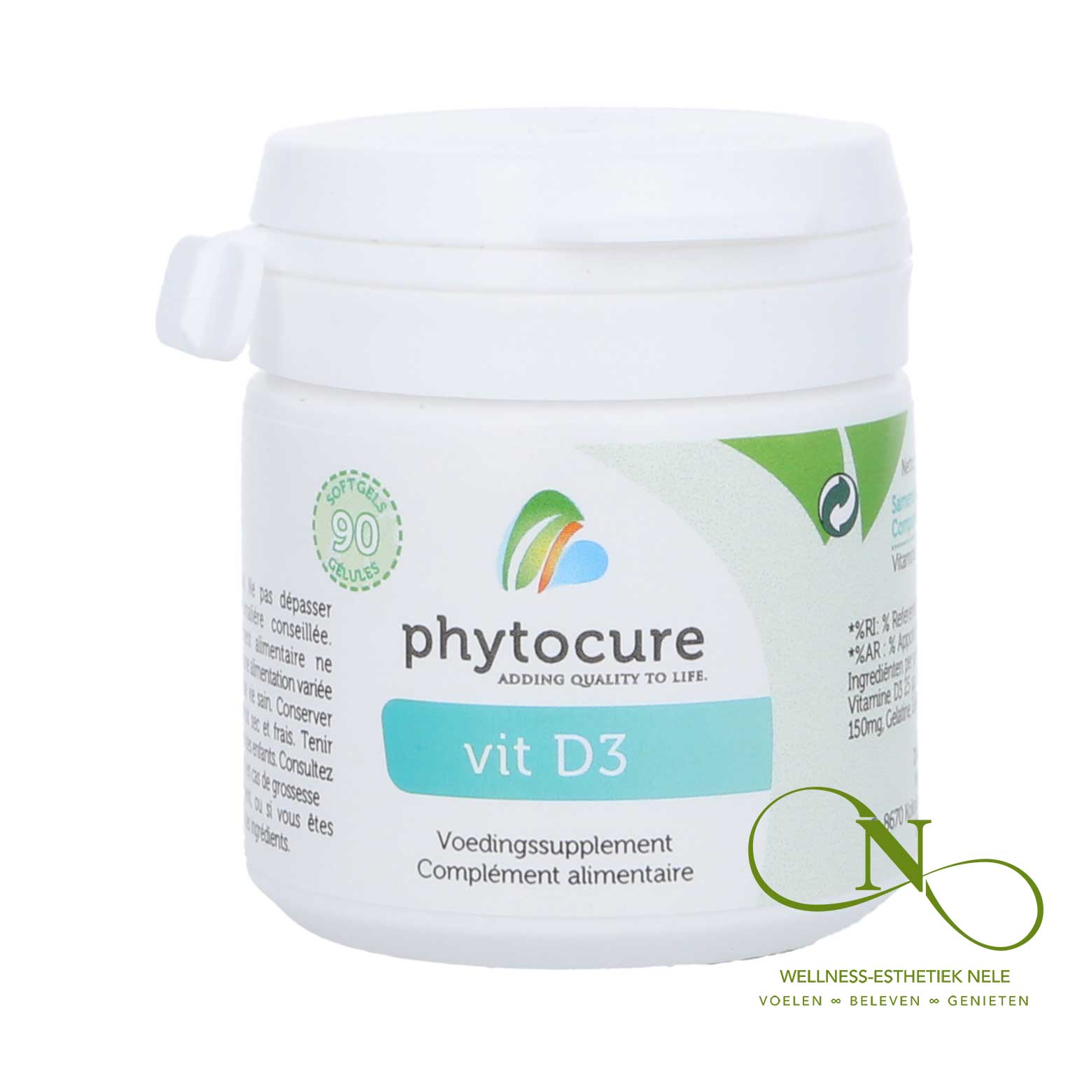 Phytocure Vitamine D3 Wellness-Esthetiek Nele