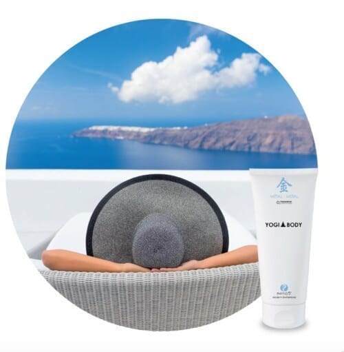 PHYTO 5 Yogi Body Lichaamsgel metaal metal blauw shop Esthetiek Nele
